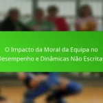O Impacto da Moral da Equipa no Desempenho e Dinâmicas Não Escritas