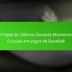 O Papel do Silêncio Durante Momentos Cruciais em Jogos de Baseball